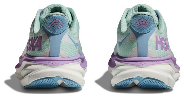 Chaussures de Running Hoka Femme Clifton 9 Large D Bleu Violet