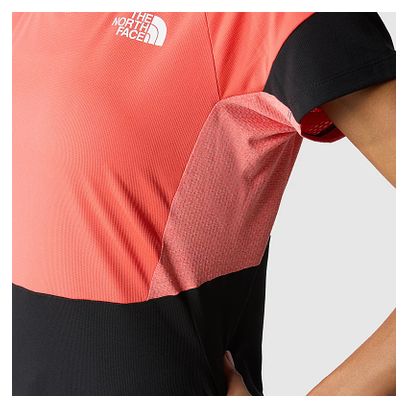 The North Face Women's Bolt Tech Orange/Black T-Shirt