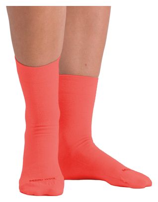 Chaussettes Femme Sportful Matchy Wool Corail