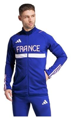 Veste d'entrainement adidas Performance Training Team France Bleu Homme