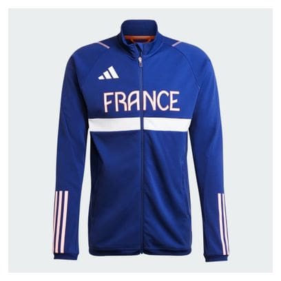 Veste d'entrainement adidas Performance Training Team France Bleu Homme