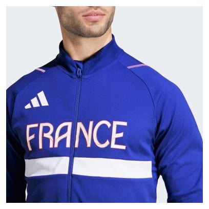 Veste d'entrainement adidas Performance Training Team France Bleu Homme