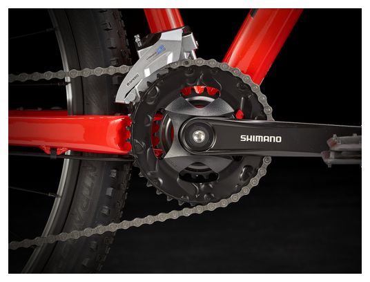 VTT Semi Rigide Trek Marlin 6 Shimano Altus 8V 29'' 2021 Rouge / Noir 