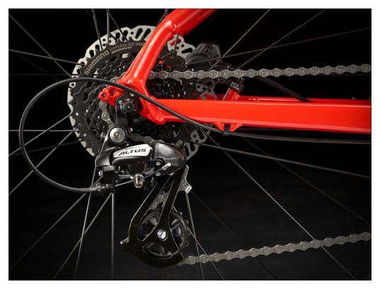 VTT Semi Rigide Trek Marlin 6 Shimano Altus 8V 29'' 2021 Rouge / Noir 