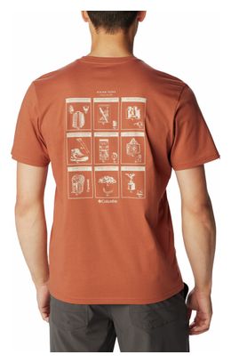 Camiseta Columbia Rapid Ridge II Naranja
