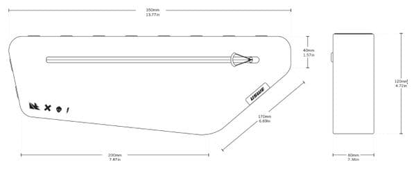 Frame Bag Small26L volume132g35.5 x 13 x 5.5 cm