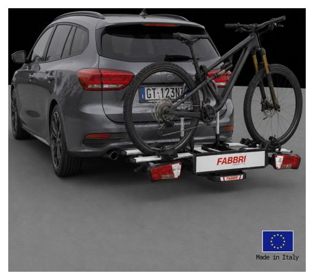 Porte-vélos 2 vélos GITANO SPECIAL pliable et basculant - FABBRI