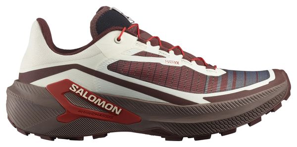 Chaussures Trail Salomon Genesis 2 Rouge/Blanc Homme