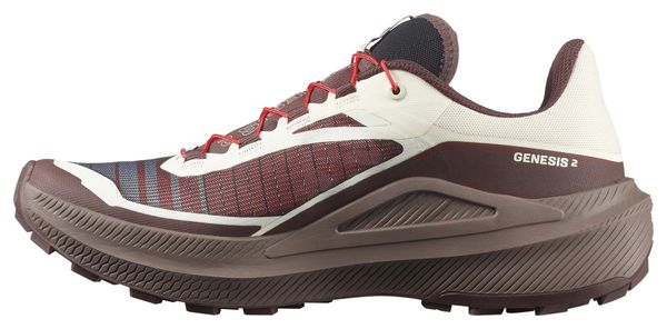Chaussures Trail Salomon Genesis 2 Rouge/Blanc Homme