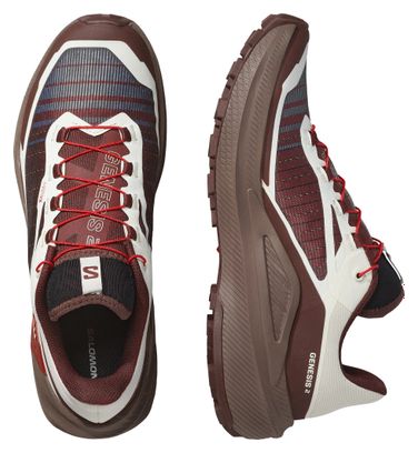 Chaussures Trail Salomon Genesis 2 Rouge/Blanc Homme