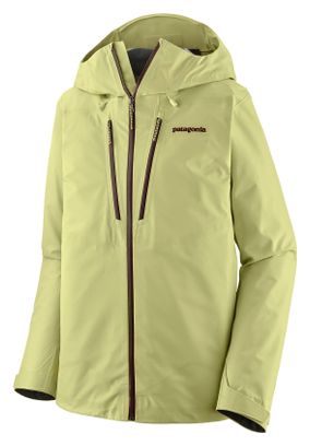 Giacca impermeabile Patagonia Triolet verde da donna