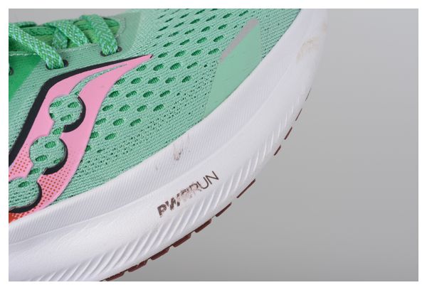 Producto Renovado - Zapatillas Mujer Saucony Ride 16 Verde Rosa