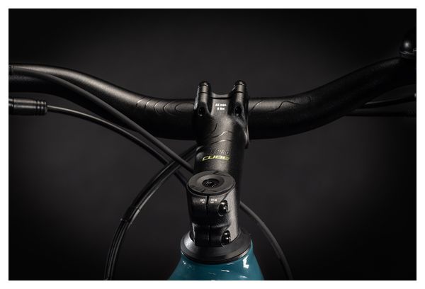 Cube Touring Hybrid One 625 Electric City Bike Shimano Alivio 9S 625 Wh 700 mm Teal Blue 2021