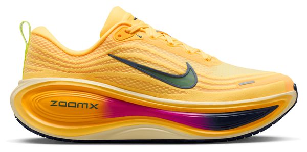 Nike Vomero Plus Running Shoes Yellow/Purple Men display picture 3