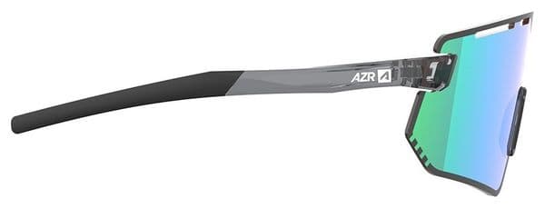 AZR Flash RX Gafas de Cristal Barniz Negro/Lente Hidrofóbica Verde