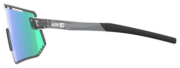 AZR Flash RX Gafas de Cristal Barniz Negro/Lente Hidrofóbica Verde