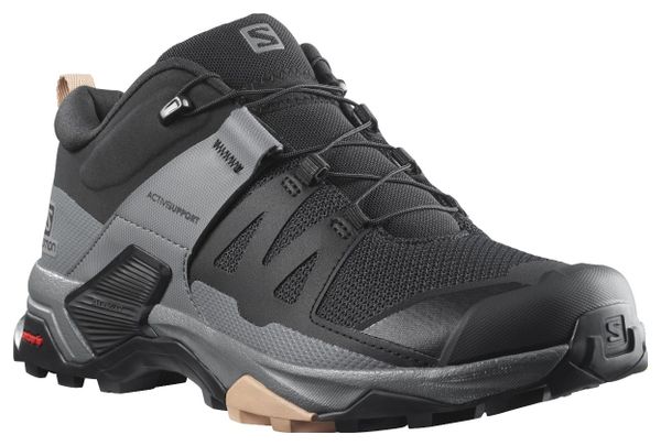 Salomon X Ultra 4 Women&#39;s Hiking Shoes Black Gray