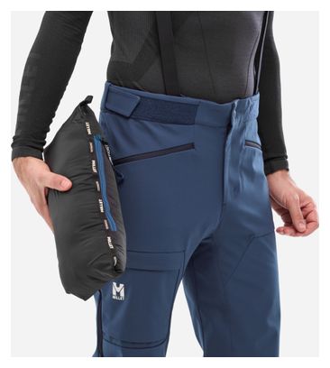 Doudoune Millet Evole Light 700 Hoodie Bleu Homme
