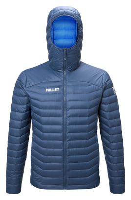 Doudoune Millet Evole Light 700 Hoodie Bleu Homme