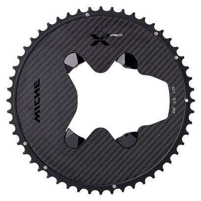Plateau Shimano Ultegra R8000 11v - 46 Dents - Noir - 4 Branches - Diamètre 110 Externe