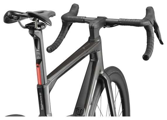 Vélo de Route BMC Roadmachine 01 Two Sram Force AXS 12V 700 mm Noir Carbone 2027