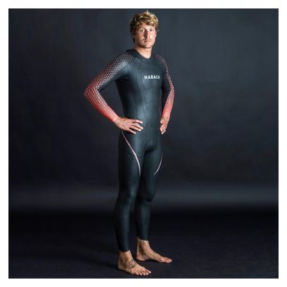 Nabaji Neoprene OWS 900 Swimming Suit Black / Red