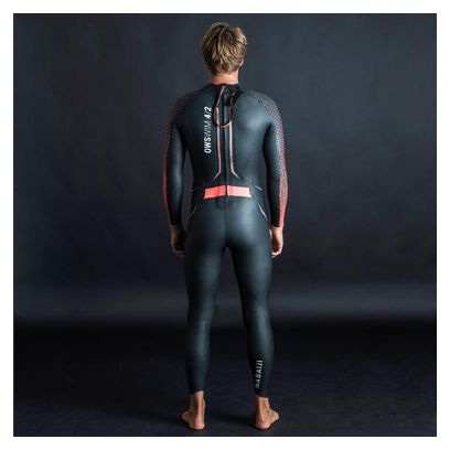 Nabaji Neoprene OWS 900 Swimming Suit Black / Red