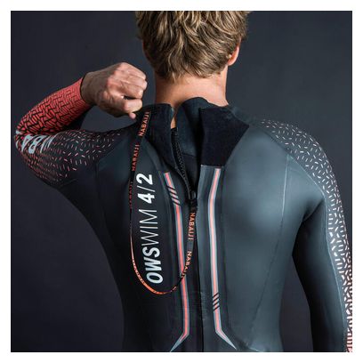 Nabaji Neoprene OWS 900 Swimming Suit Black / Red