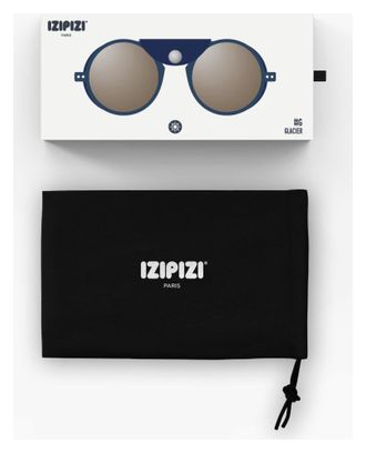 Occhiali Izipizi Glacier Night Blue / Lenti a specchio argento