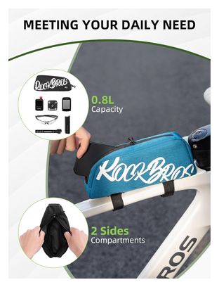 Sacoche ROCKBROS - Tube Supérieur 0 8L