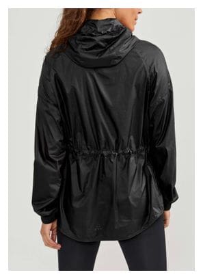 Craft ADV Charge Windbreaker Jacket Black Woman