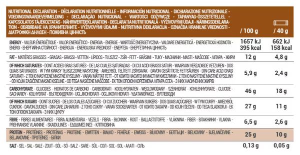 Barres protéinées Decathlon Nutrition Chocolat 6x40g