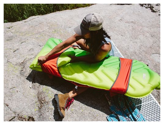 Thermarest Trekker Orange Matras naar Stoel Ombouwset