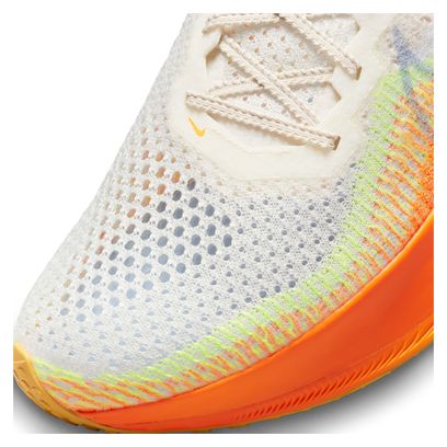 Nike ZoomX Vaporfly Next% 3 White Orange Running Shoes