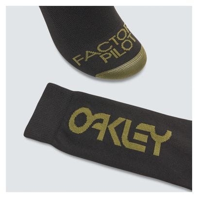 Oakley Factory Pilot Socken Schwarz/Grün