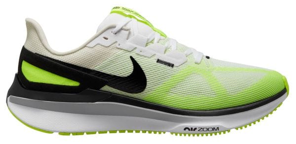 Nike Air Zoom Structure 25 Running Shoes White Yellow