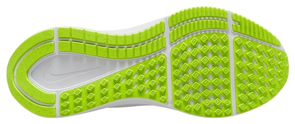 Chaussures de Running Nike Air Zoom Structure 25 Blanc Jaune