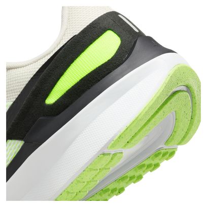 Running shoes Nike Air Zoom Structure 25 White Yellow