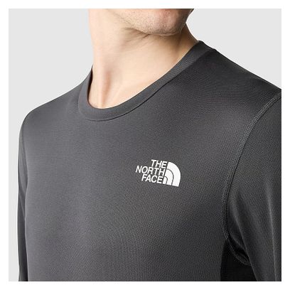 T-Shirt Manches Longues The North Face Lightbright Gris