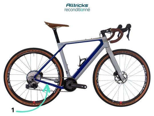 Produit Reconditionné - Vélo de Gravel 3T Exploro Team pour BMW Shimano GRX 11V Gris/Bleu 2024 M