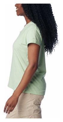 Camiseta Técnica Columbia Sun Trek Verde para Mujer