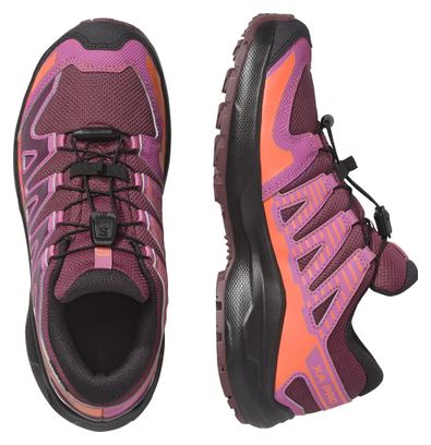 Salomon XA Pro Waterproof Pink Kids' Trail Running Shoes