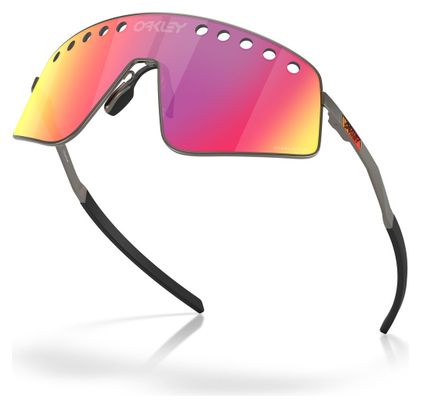 Lunettes Oakley Sutro TI Sweep Mat Gunmetal / Prizm Road / Ref : OO6025-0338 
