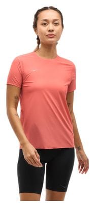 Maillot manches courtes Hoka Airolite Rose Femme