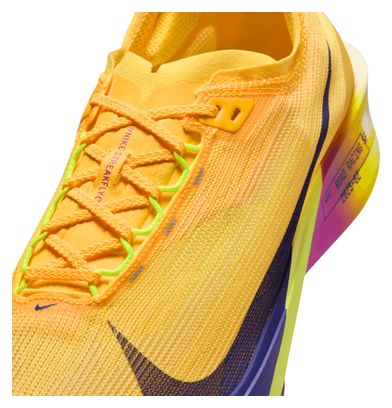 Zapatillas de running Nike Streakfly 2 amarillas/moradas para hombre