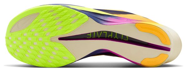 Zapatillas de running Nike Streakfly 2 amarillas/moradas para hombre