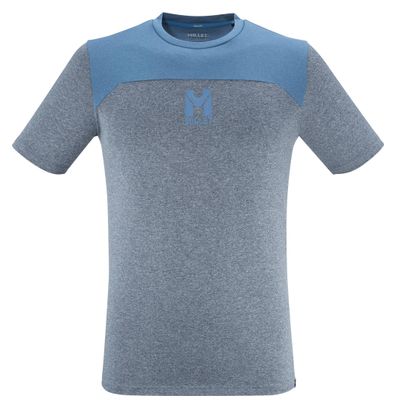 Millet Seneca Heather Blue Technisch T-shirt