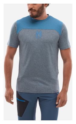 Millet Seneca Heather Blue Technisch T-shirt