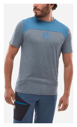 Millet Seneca Heather Blue Technisch T-shirt