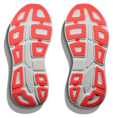 Zapatillas de running Hoka Bondi 9 amarillas/rojas para mujer
